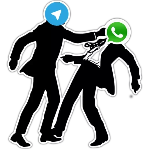 Telegram stiker «Telegrammers» 💥