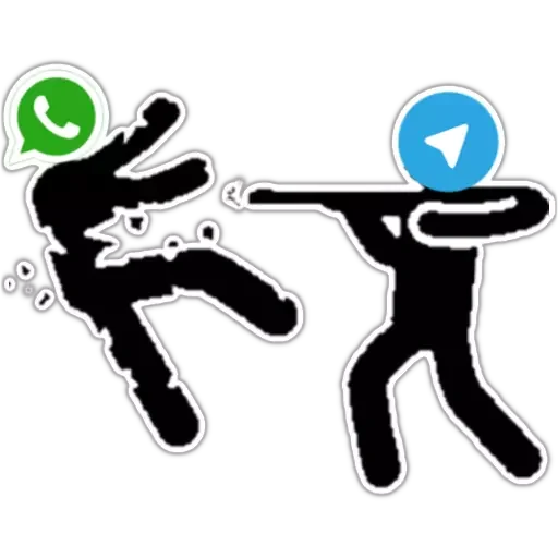Telegram Sticker «Telegrammers» 💥
