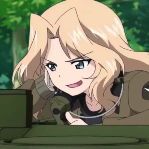 Girls und Panzer stiker 😎