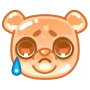 Эмодзи Gummy Bear Emoji 😢