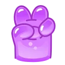 Стікер Gummy Bear Emoji  ✌️