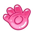 Стікер Gummy Bear Emoji  🖐