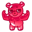 Gummy Bear Emoji stiker 💪