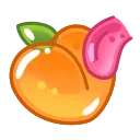 Емодзі Gummy Bear Emoji 🍑