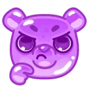 Эмодзи Gummy Bears Emoji 🤔