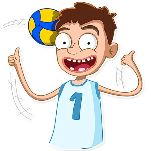 George Volleyball stiker 👍