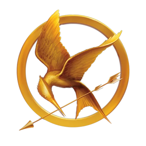 Стикер The Hunger Games ⚫
