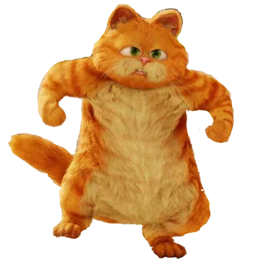 Telegram Sticker «Garfield» 🤨