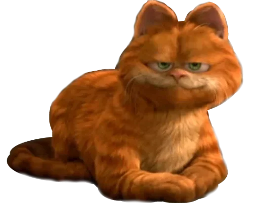 Garfield emoji 😗