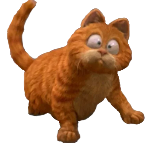 Telegram Sticker «Garfield» 🧐