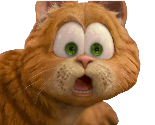 Garfield emoji 😙