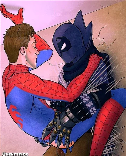 Gay? Spiderman gay? sticker 🥰