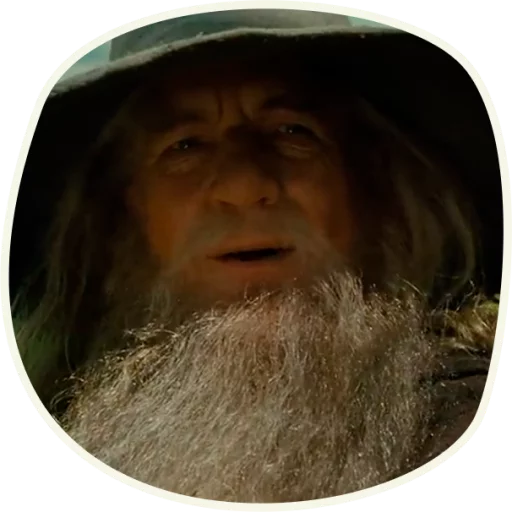 Емодзі ⭕️ Gandalf (first movie) 