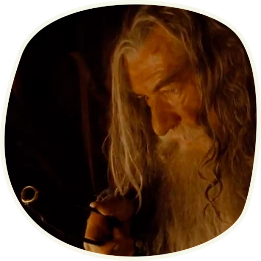 ⭕️ Gandalf (first movie) sticker 😑