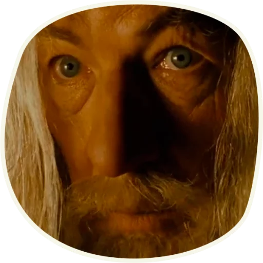 Стікер Telegram «⭕️ Gandalf (first movie)» 