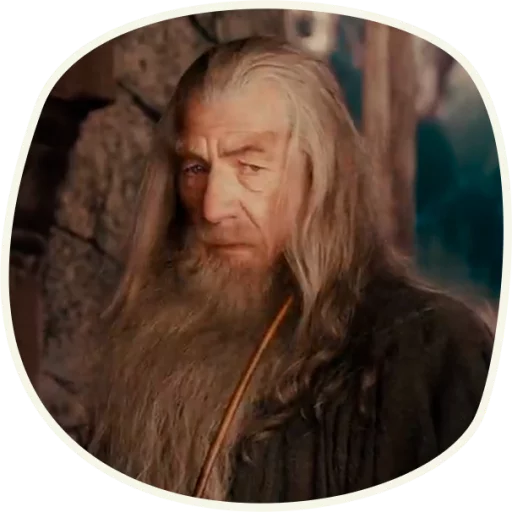 ⭕️ Gandalf (first movie)  emoji 😶
