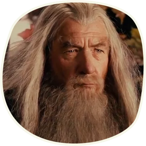 Стикер ⭕️ Gandalf (first movie)  😐