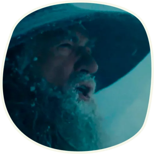 ⭕️ Gandalf (first movie)  stiker 😱