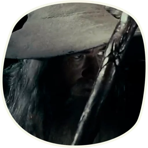 ⭕️ Gandalf (first movie)  stiker 😠