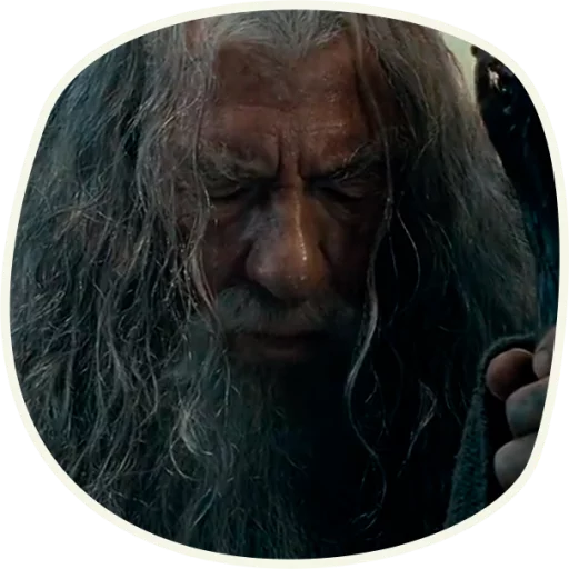 ⭕️ Gandalf (first movie)  emoji 😓