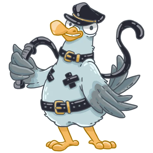 Стикер Telegram «mr. seagull» ?
