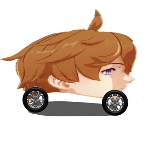 Telegram stiker «Заходи в геншин👉» 🚗