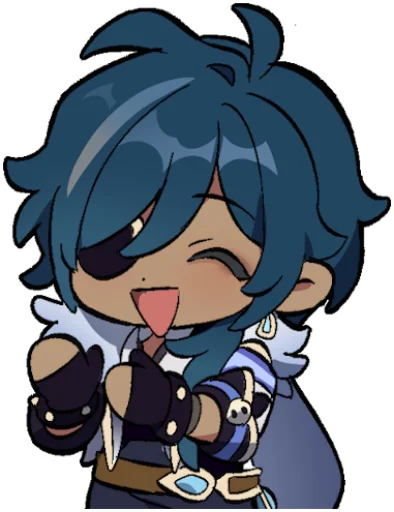 Telegram Sticker «Genshin Stickers 2» 👏