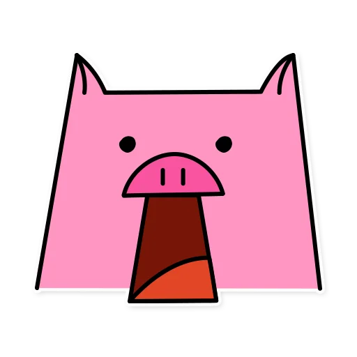 Telegram Sticker «German the pig» ?