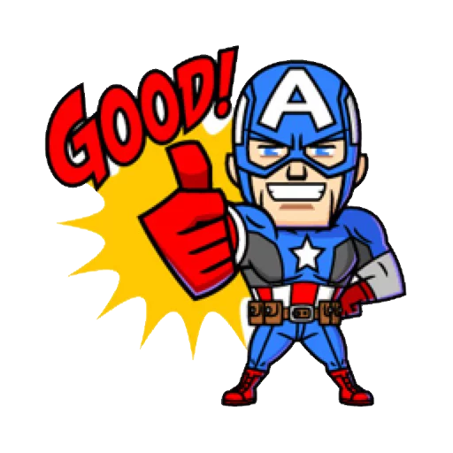 Telegram Sticker «Marvel» 👍