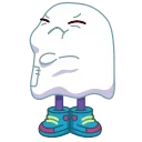 Ghost Martin emoji 😑