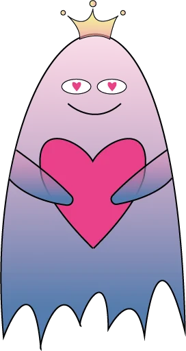 ghost princess emoji 😍