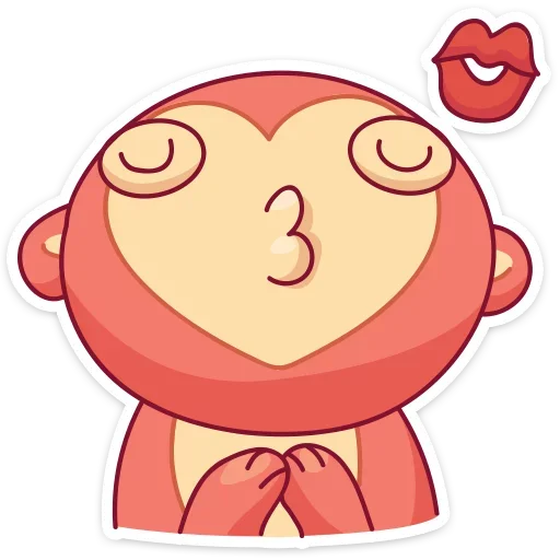 Monkey Gibby  emoji 💋