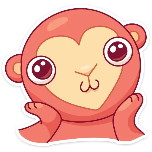 Monkey Gibby emoji 🤩