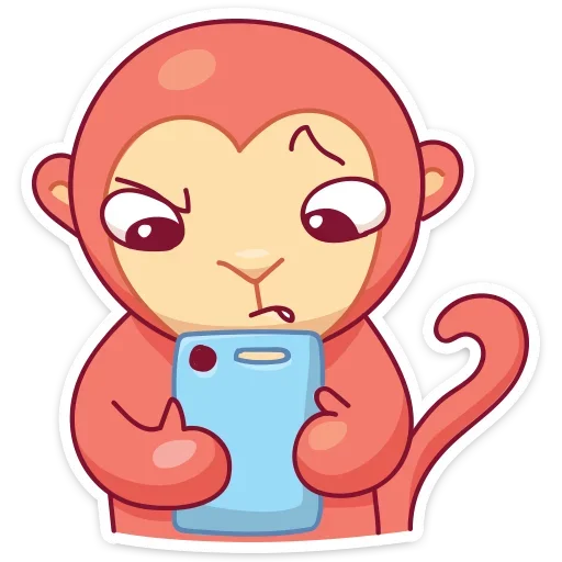 Monkey Gibby emoji 📱