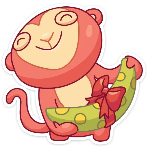 Monkey Gibby sticker 🎁