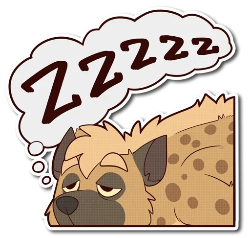 little Hyena emoji 🤪