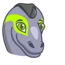 Telegram emoji Динозавр