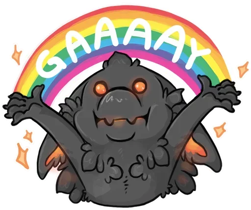 Rainbow emoji 🤨