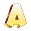 Telegram emoji Golden Font