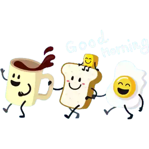 Telegram Sticker «Good Morning» 😊