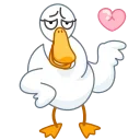 Эмодзи goose emoji ❤️