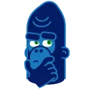 Harry Gorilla emoji 😍