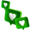 green emoji 💚