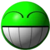 green emoji 😁