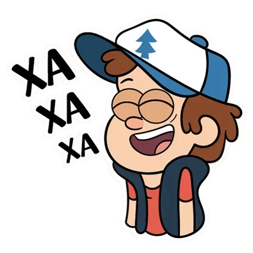Telegram Sticker «Gravity Falls из VK» 😁