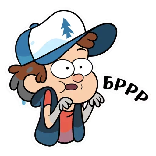Telegram Sticker «Gravity Falls из VK» 😣