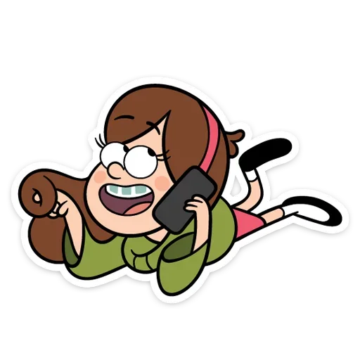 Telegram Sticker «Gravity Falls из VK» 📞