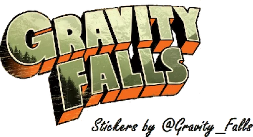 Стікери телеграм Gravity Falls