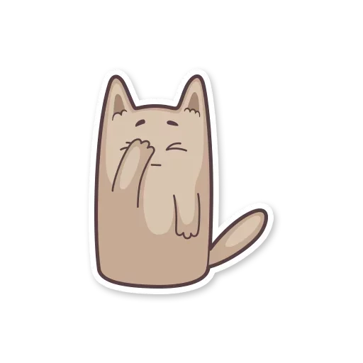 Gray Kitten emoji 😱