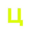 Эмодзи Telegram «Кислотно зеленый алфавит» 😋